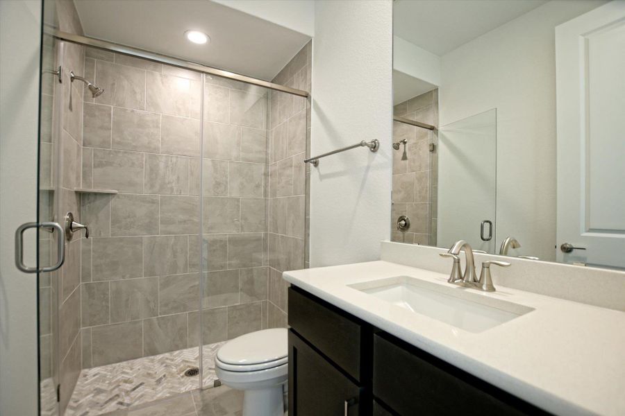 Furnished interior view inside a new home in Riverstone, Georgetown (Image 4). Furnished interior view inside a new home in Riverstone, Georgetown (Image 4).
