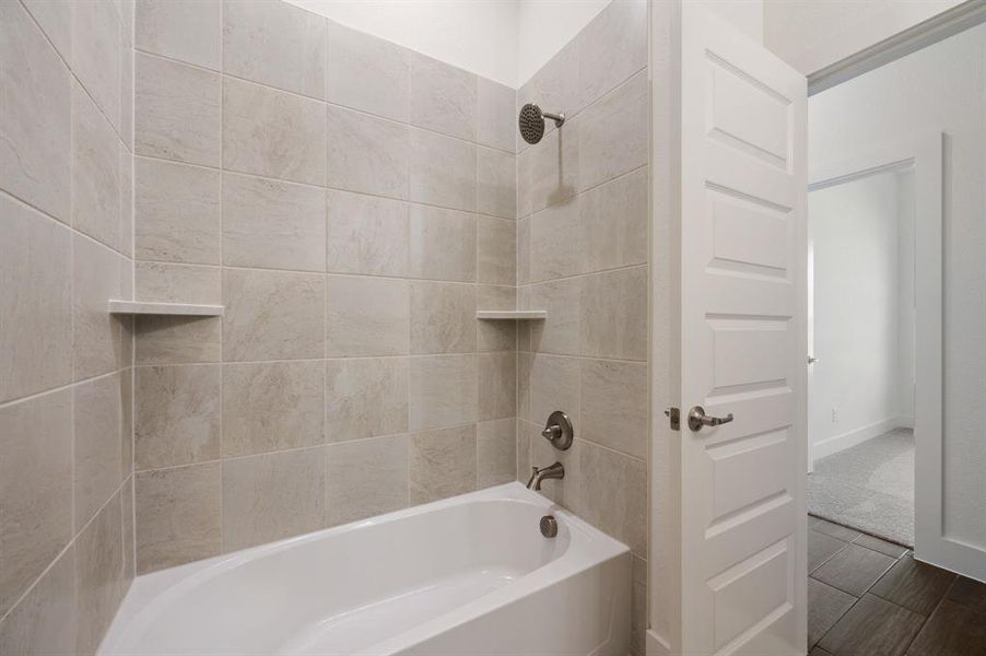 Furnished interior view inside a new home in Saddleback Estates, Boyd (Image 8).