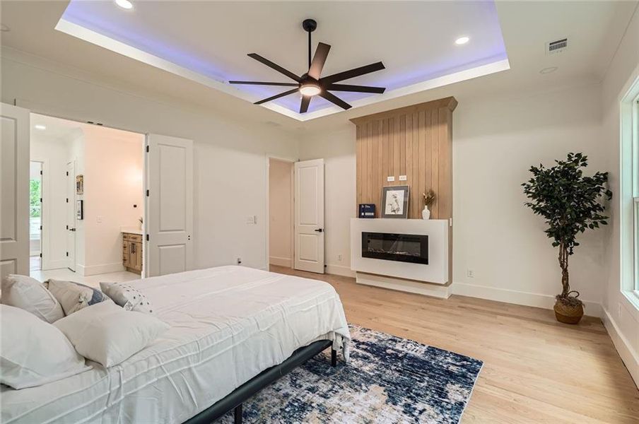 Furnished interior view inside a new home in , Snellville (Image 11).