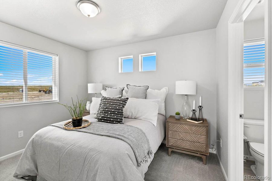 Furnished interior view inside a new home in , Commerce City (Image 18). Furnished interior view inside a new home in , Commerce City (Image 18).