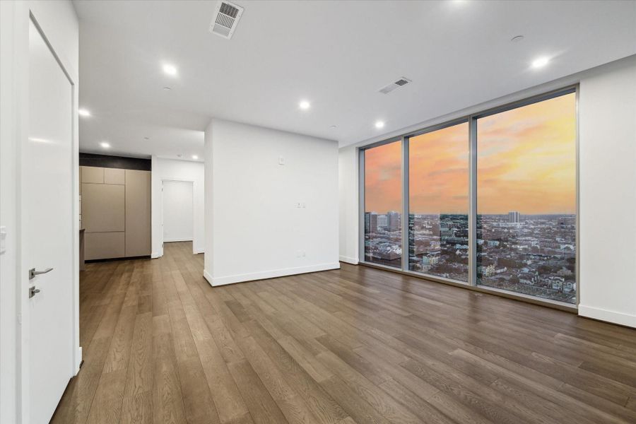 Spacious, unfurnished interior of a new home in Residences At The Allen, Houston (Image 34). Spacious, unfurnished interior of a new home in Residences At The Allen, Houston (Image 34).