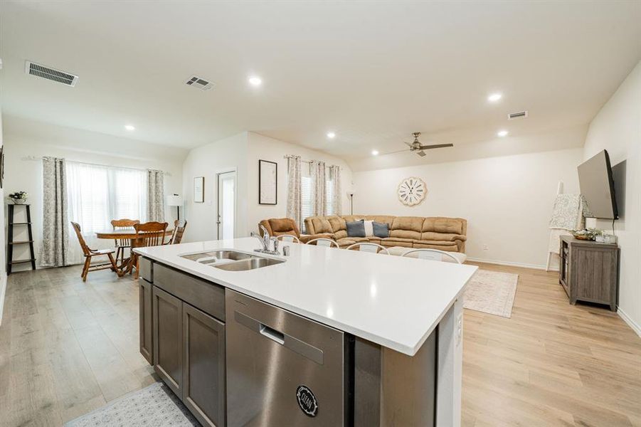 Furnished interior view inside a new home in , Kaufman (Image 18). Furnished interior view inside a new home in , Kaufman (Image 18).