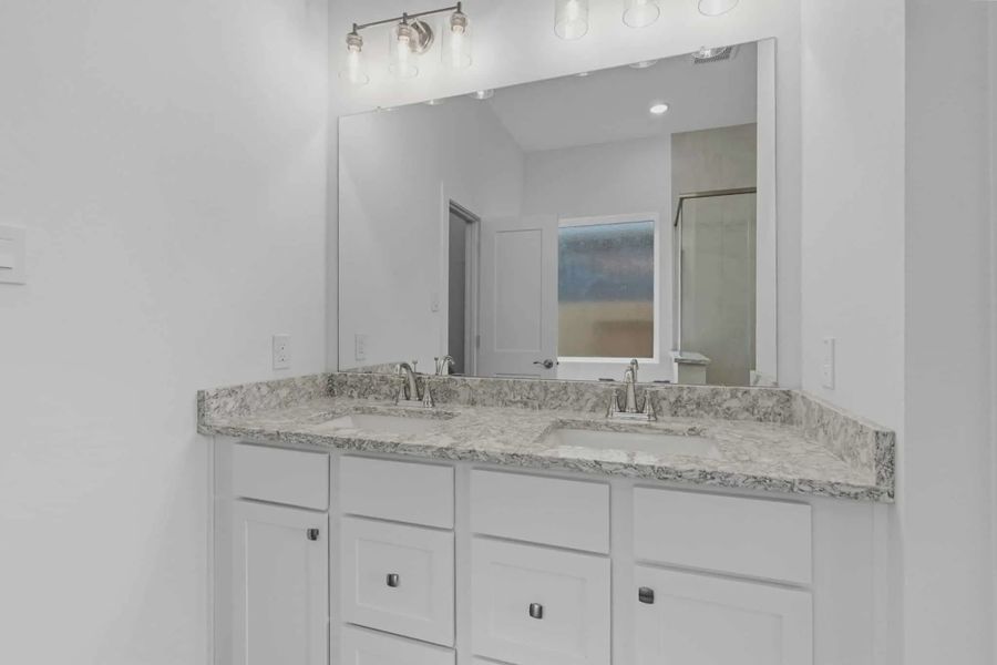 Furnished interior view inside a new home in Emory Glen, Magnolia (Image 5). Furnished interior view inside a new home in Emory Glen, Magnolia (Image 5).