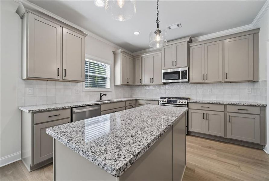 Furnished interior view inside a new home in , Loganville (Image 8).