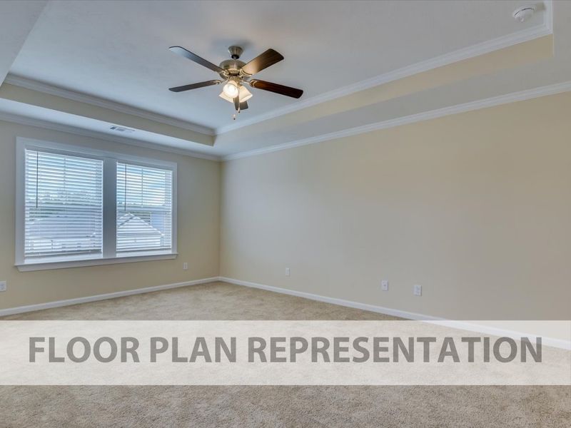 Spacious, unfurnished interior of a new home in Tillery Park, Grovetown (Image 10).