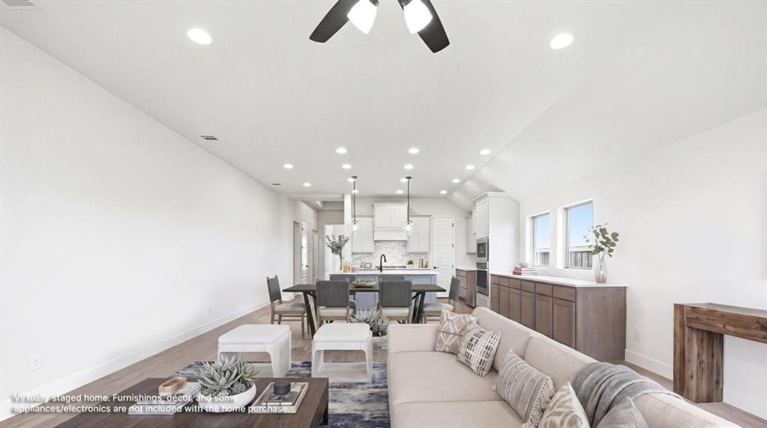 Furnished interior view inside a new home in Meraki, Forney (Image 9).