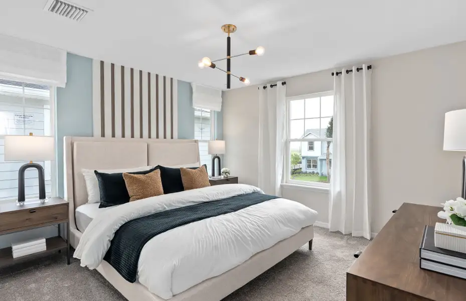 Furnished interior view inside a new home in Silverleaf Oaks, Winter Garden (Image 4).