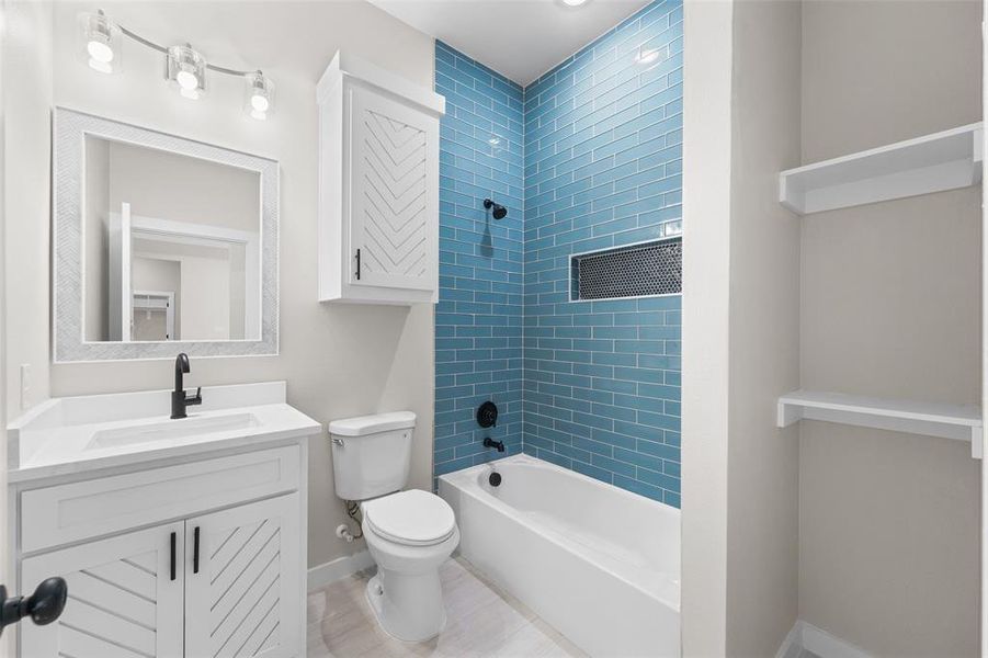 Furnished interior view inside a new home in , Trinidad (Image 11).