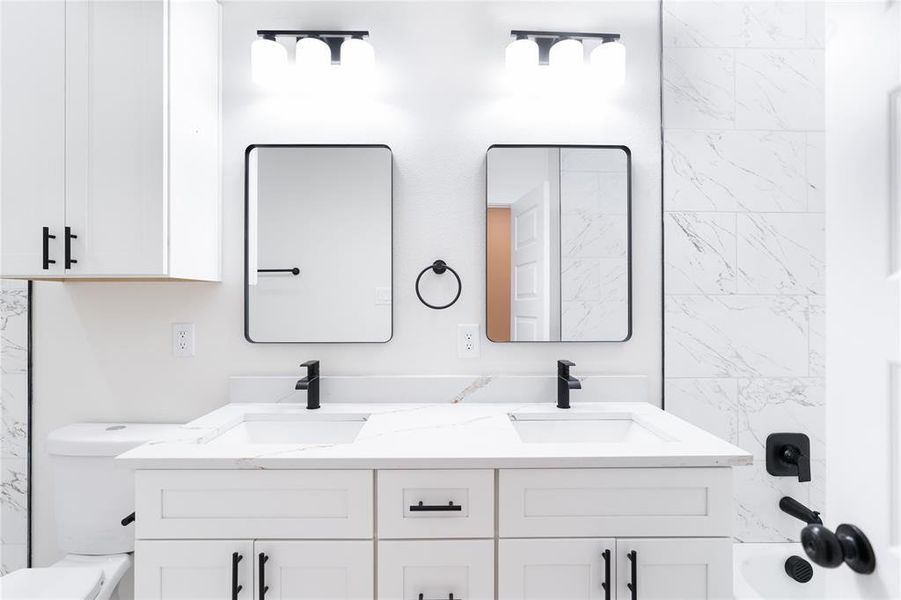 Furnished interior view inside a new home in , Trinidad (Image 11).