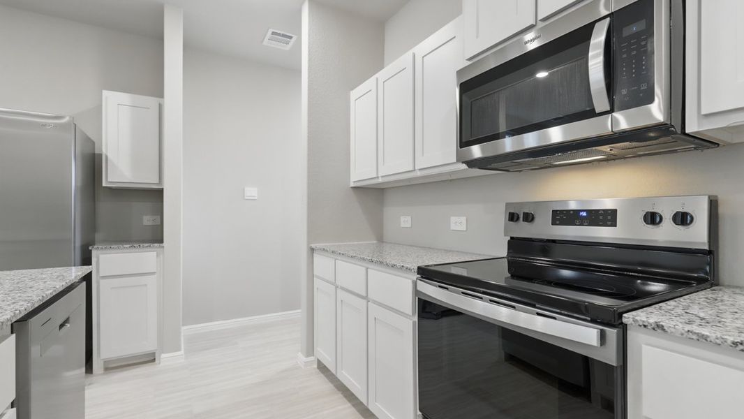 Furnished interior view inside a new home in Orchard Village, Fort Worth (Image 9). Furnished interior view inside a new home in Orchard Village, Fort Worth (Image 9).