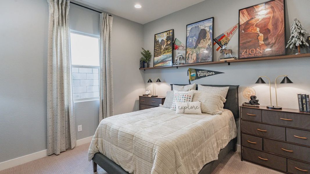 Representative furnished interior of a home built from the Jade by DRB Homes in Arroyo Seco - Palazzo, Buckeye (Image 8).