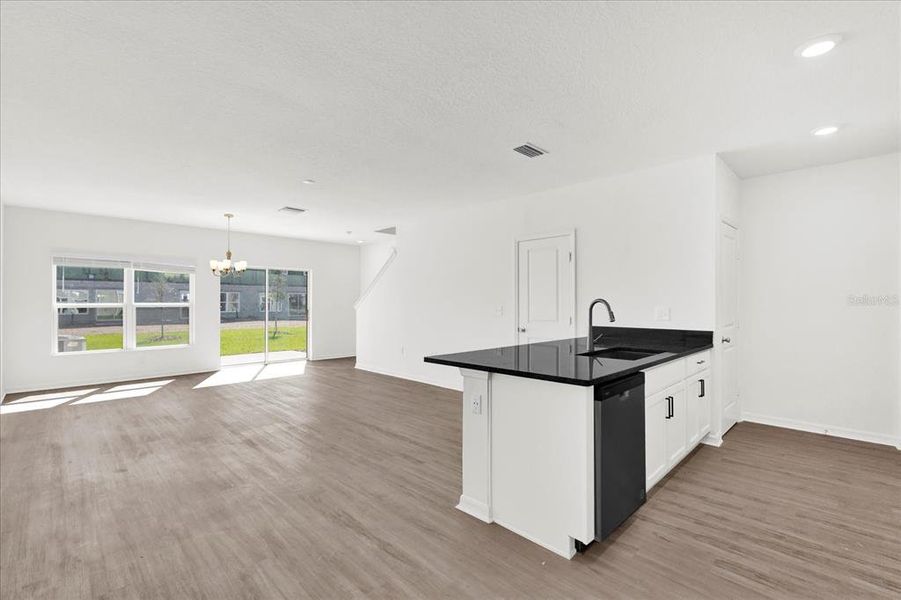 Furnished interior view inside a new home in Reserve at Forest Lake Townhomes, Lake Wales (Image 11).