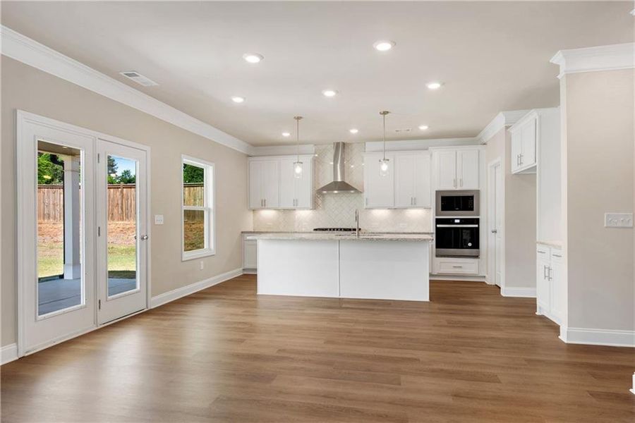Spacious, unfurnished interior of a new home in Hidden Fields, Hoschton (Image 31).