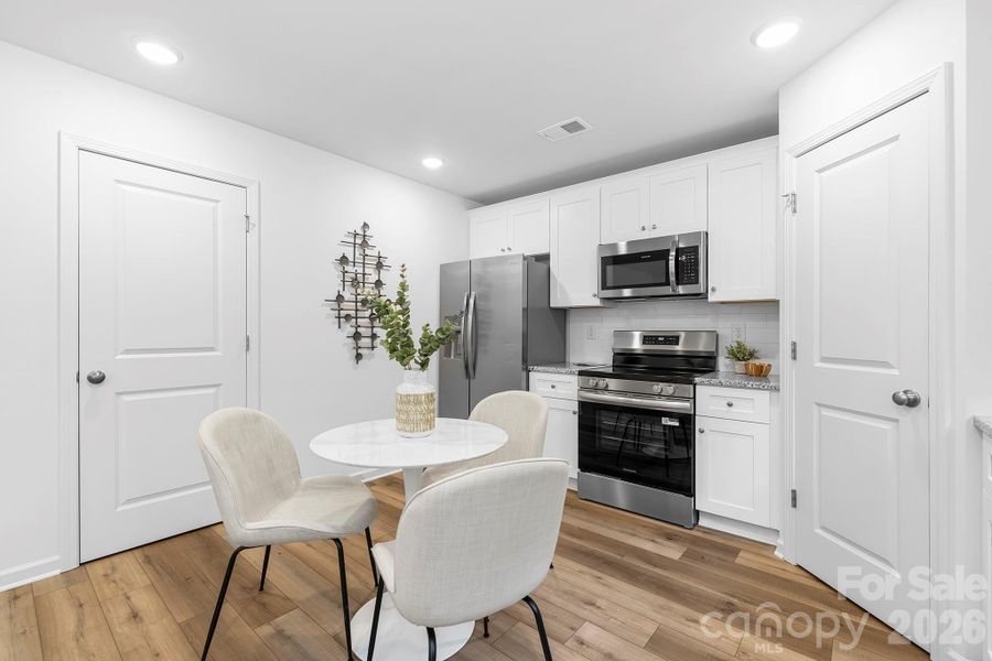 Furnished interior view inside a new home in , Hickory (Image 6).