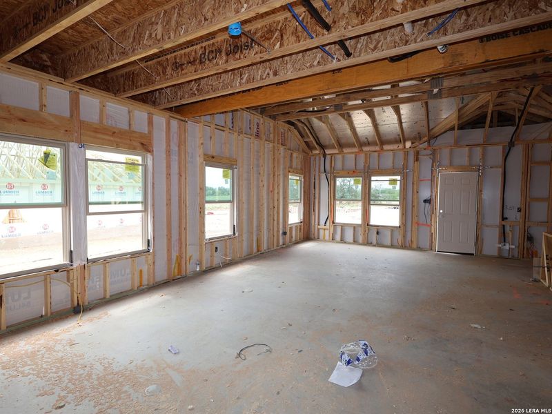 In-progress construction of a new home in Hickory Ridge, Elmendorf, TX (Image 27). In-progress construction of a new home in Hickory Ridge, Elmendorf, TX (Image 27).