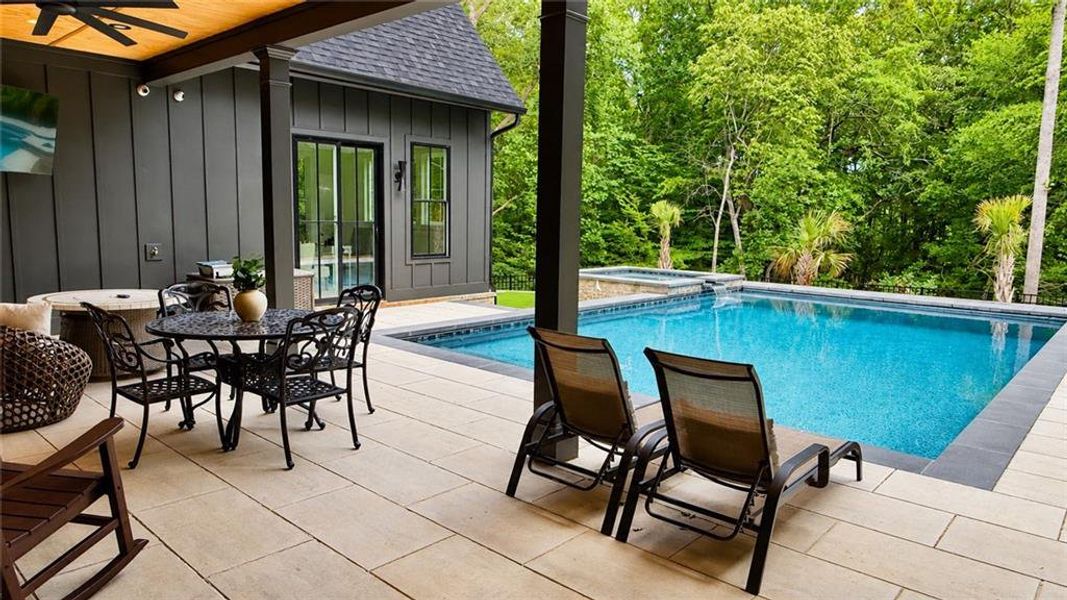 Exterior details and patio area of a home in , Dacula (Image 30). Exterior details and patio area of a home in , Dacula (Image 30).