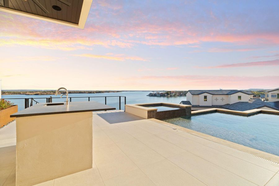 Exterior details and patio area of a home in , Horseshoe Bay (Image 26).