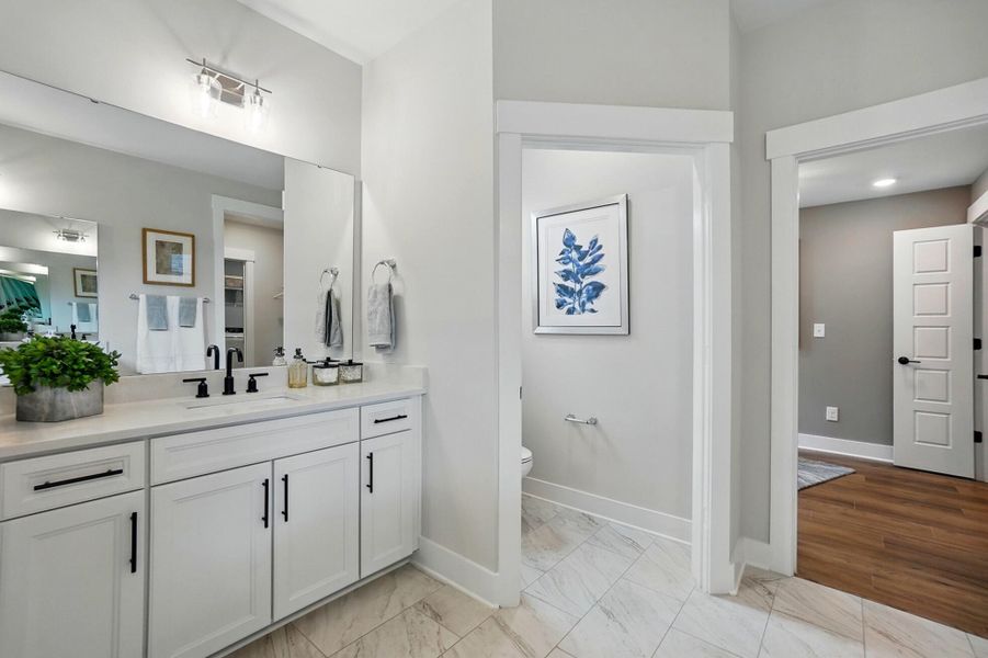 Furnished interior view inside a new home in Heritage - 55+ Community, Indian Trail (Image 29).