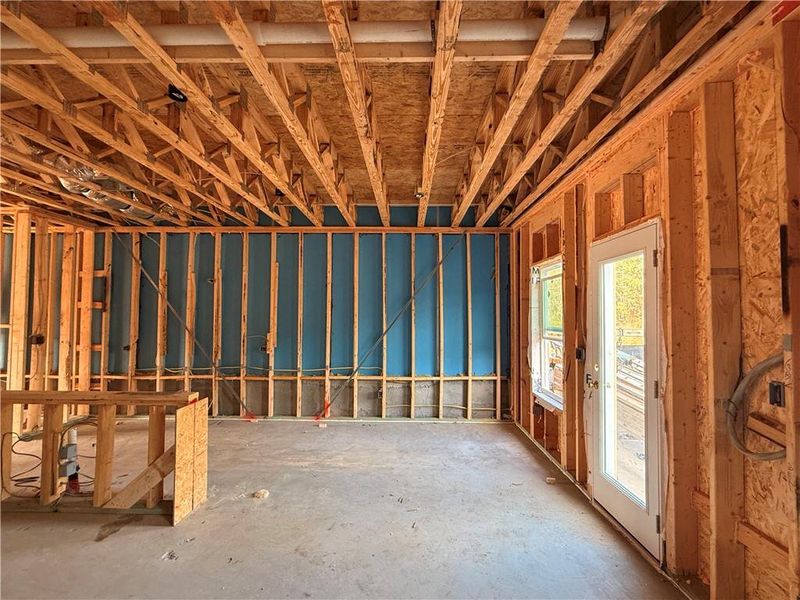 In-progress construction of a new home in Leydenview, Mableton, GA (Image 33).