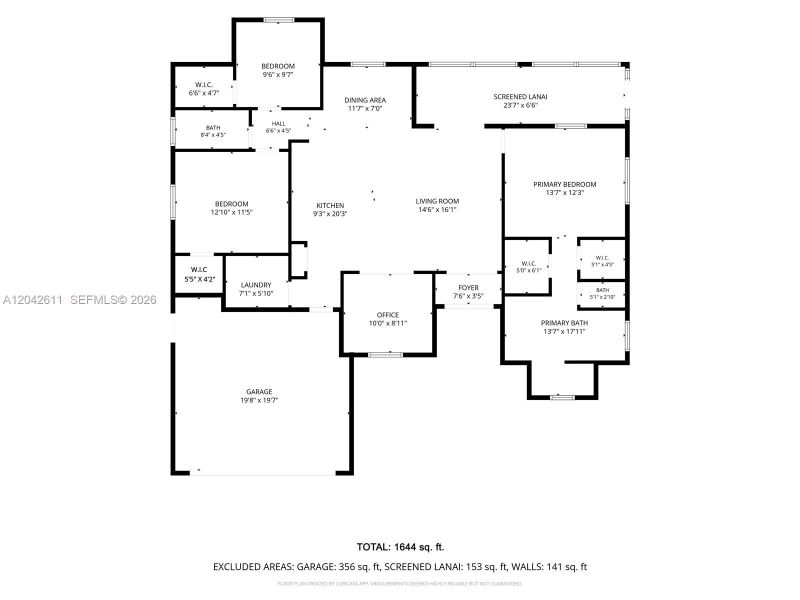 2D floor plan layout of this home in , Lehigh Acres, FL (Image 5).