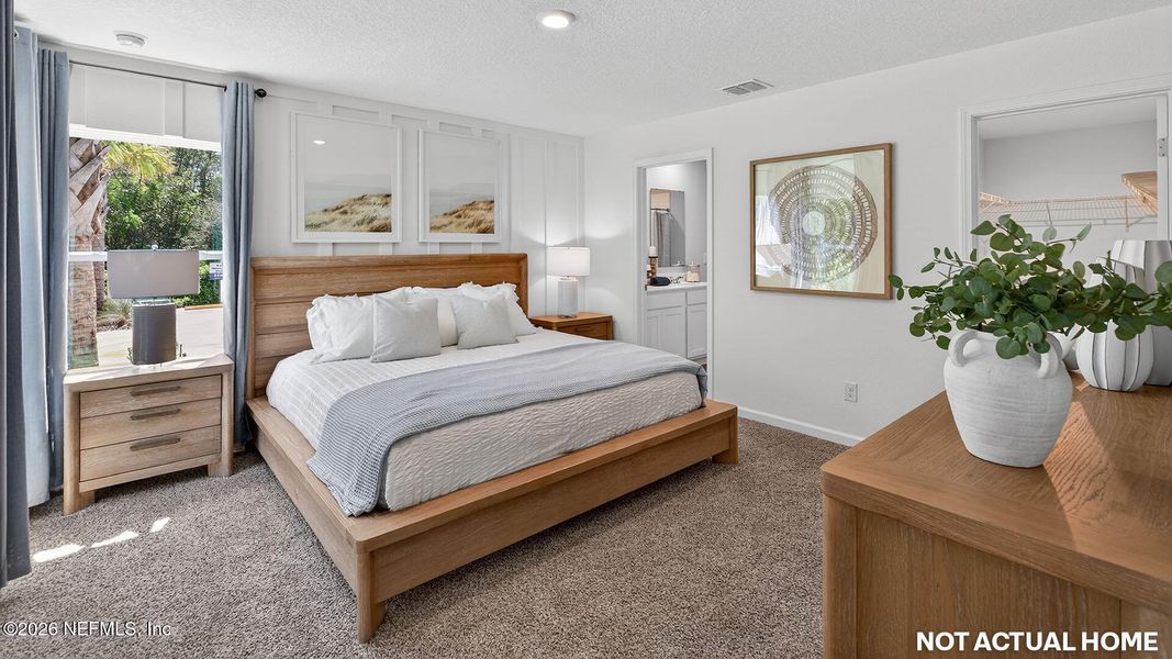 Furnished interior view inside a new home in Grand Reserve, Bunnell (Image 22).