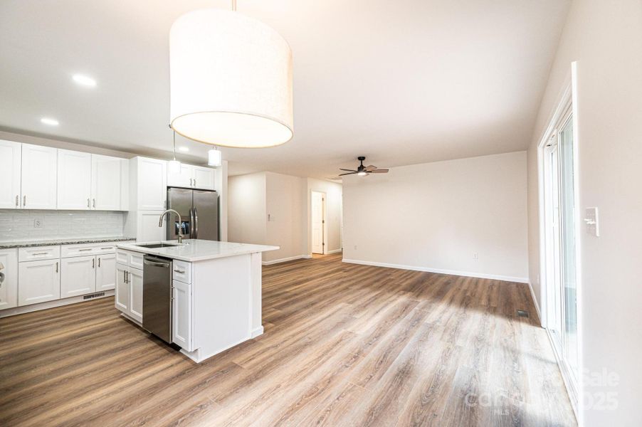 Furnished interior view inside a new home in , Hickory (Image 6).