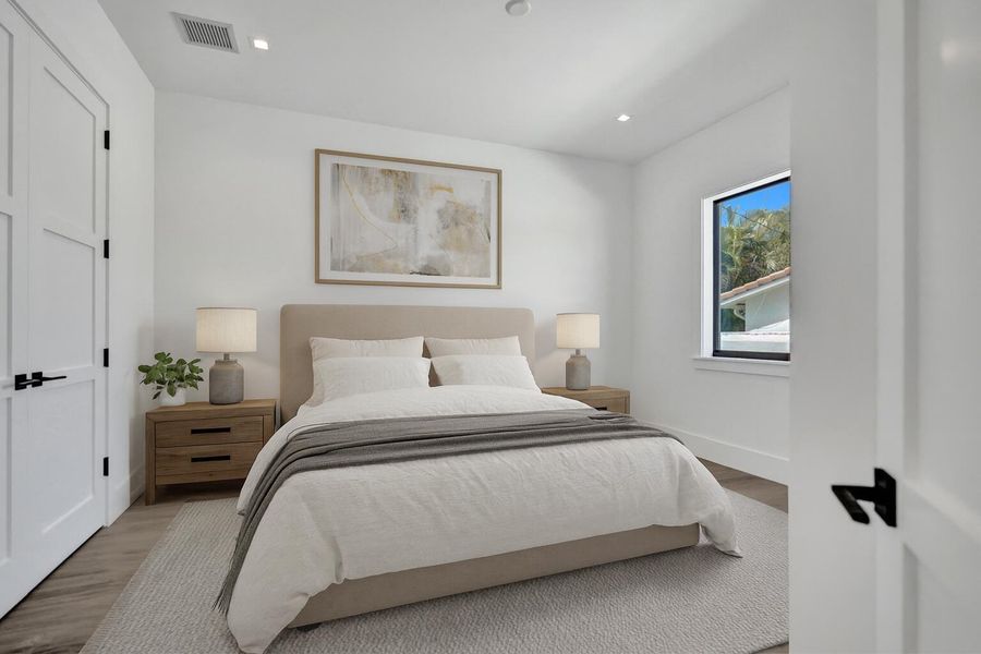 Furnished interior view inside a new home in , Lighthouse Point (Image 12).