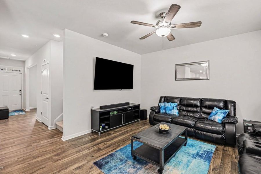 Furnished interior view inside a new home in , Fairburn (Image 13).