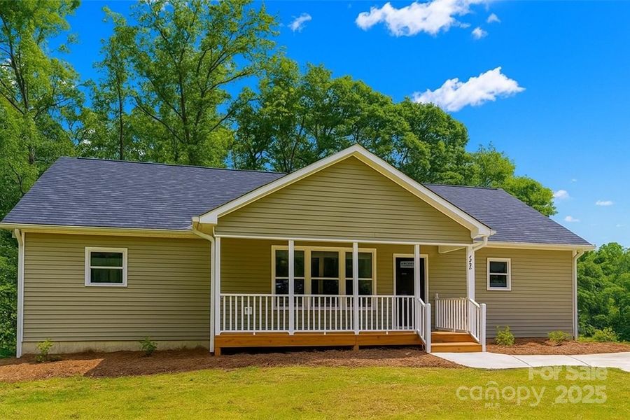 Exterior details and patio area of a home in , Rutherfordton (Image 16).