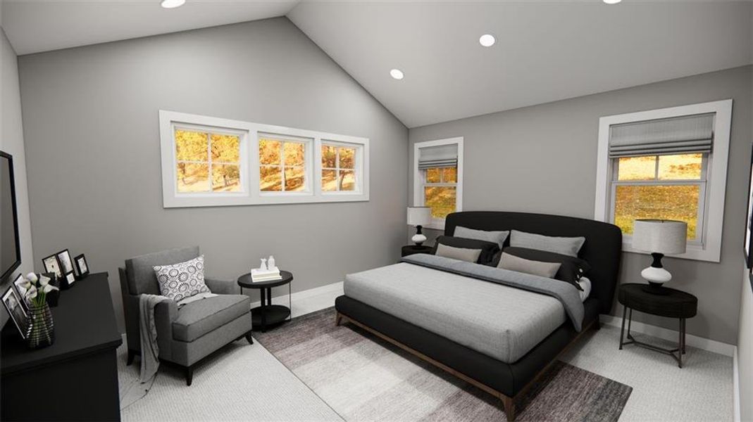 Furnished interior view inside a new home in , Carrollton (Image 6). Furnished interior view inside a new home in , Carrollton (Image 6).
