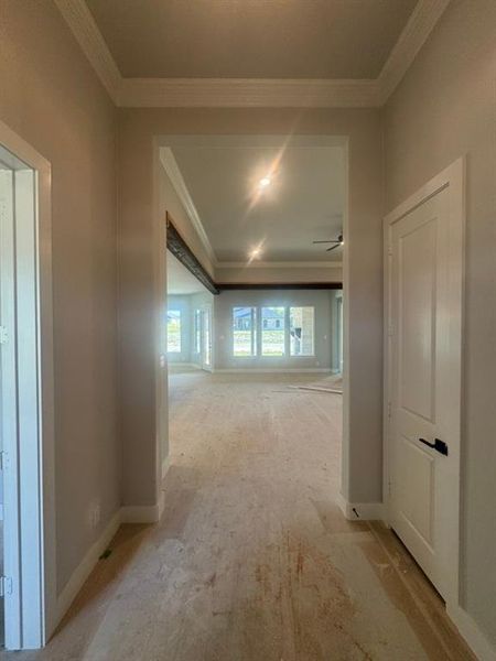 In-progress construction of a new home in King Crossing Estates, Van Alstyne, TX (Image 9).