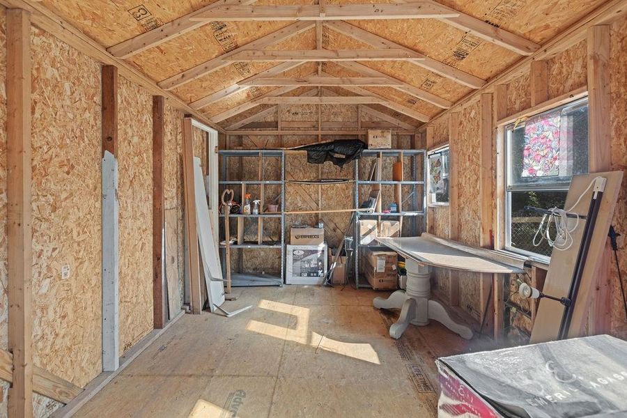 View of storage room