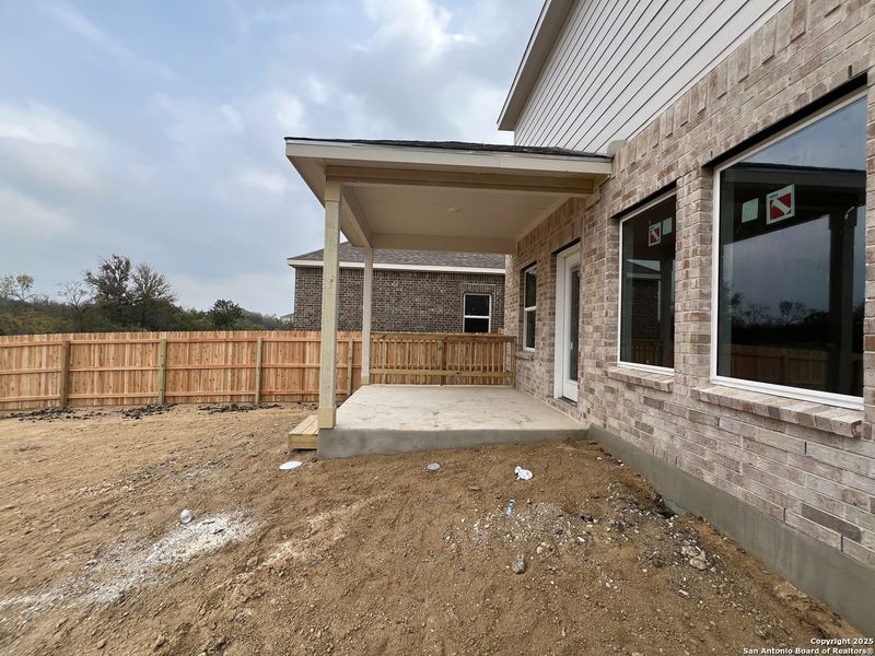 Exterior details and patio area of a home in Nopal Valley, San Antonio (Image 8). Exterior details and patio area of a home in Nopal Valley, San Antonio (Image 8).