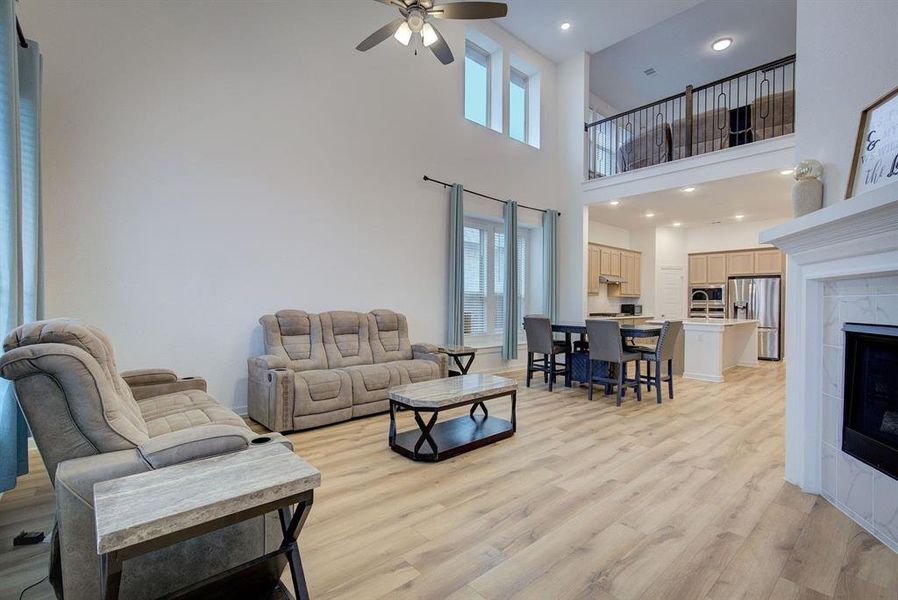 Furnished interior view inside a new home in , Forney (Image 7).