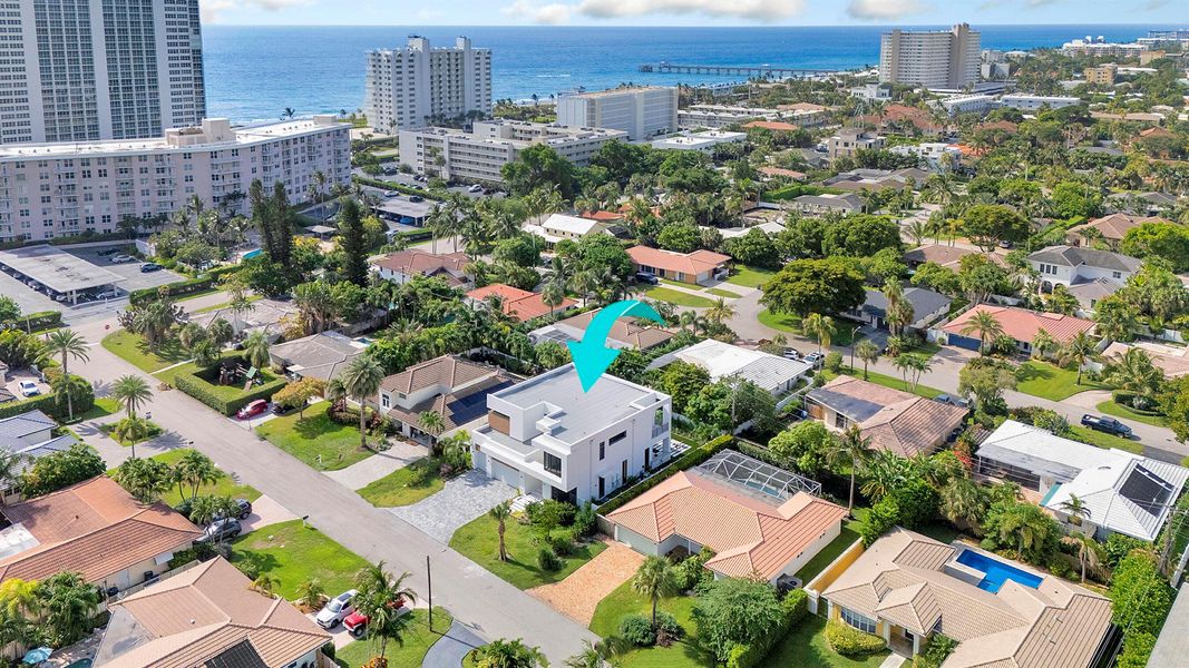 Front exterior of a new home in , Boca Raton, FL, highlighting curb appeal (Image 21). Front exterior of a new home in , Boca Raton, FL, highlighting curb appeal (Image 21).