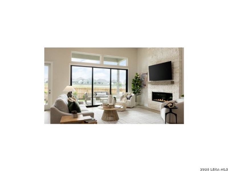 Furnished interior view inside a new home in Veranda, San Antonio (Image 6).