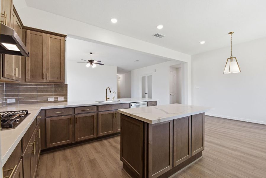 Furnished interior view inside a new home in Brookewater, Rosenberg (Image 6). Furnished interior view inside a new home in Brookewater, Rosenberg (Image 6).
