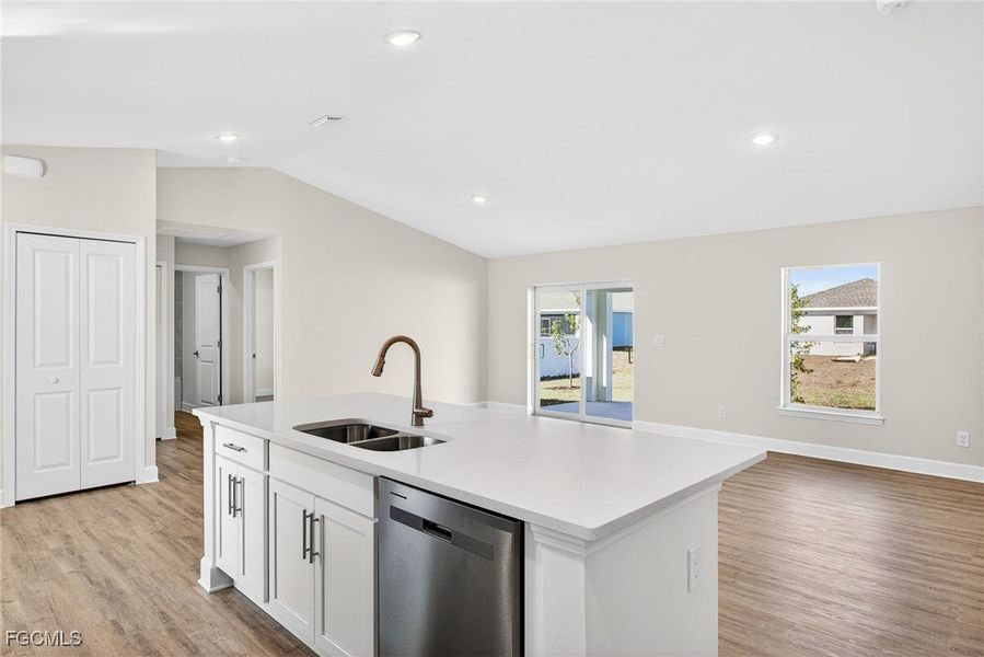 Furnished interior view inside a new home in Cape Coral, Cape Coral (Image 9). Furnished interior view inside a new home in Cape Coral, Cape Coral (Image 9).