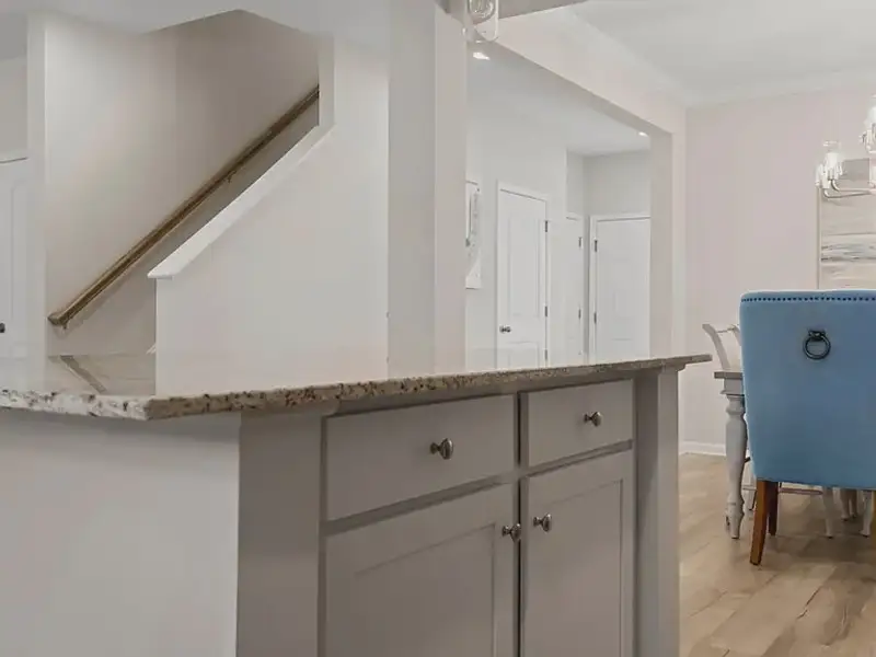 Furnished interior view inside a new home in Providence Station at Trolley Run, Aiken (Image 4).