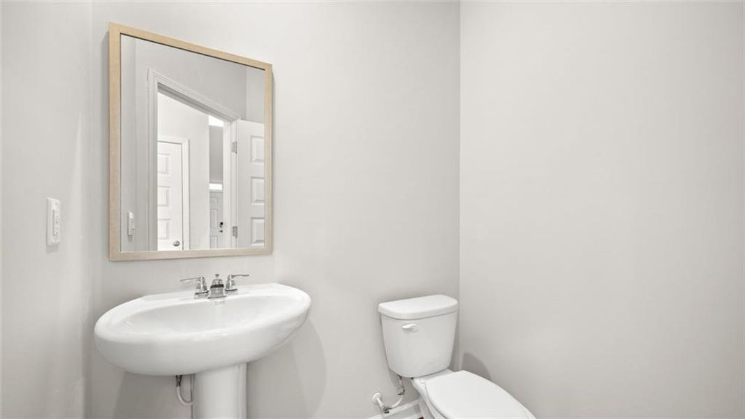 Furnished interior view inside a new home in Oakchase at Hampton, Hampton (Image 4).