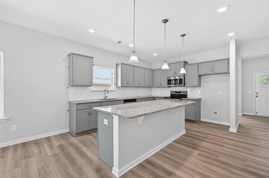 Furnished interior view inside a new home in Summerfield Place, Carrollton (Image 10).