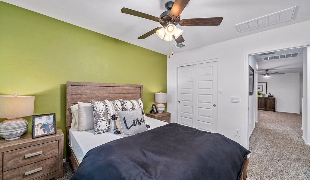 Furnished interior view inside a new home in Blackhawk, Tucson (Image 29). Furnished interior view inside a new home in Blackhawk, Tucson (Image 29).