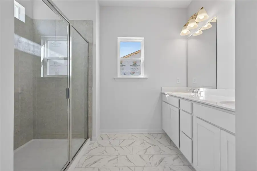 Furnished interior view inside a new home in Townes At The Stiles, Cartersville (Image 6).