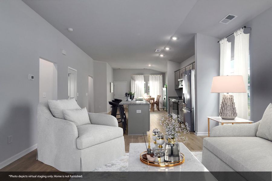 Furnished interior view inside a new home in Hainer Place, Conway (Image 6).