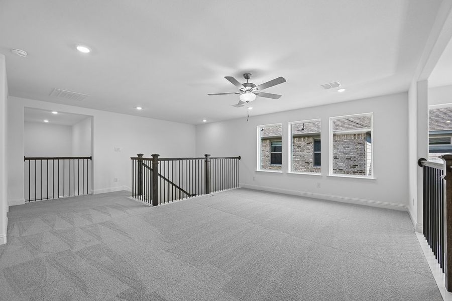 Spacious, unfurnished interior of a new home in The Ridge at Northlake, Northlake (Image 24).