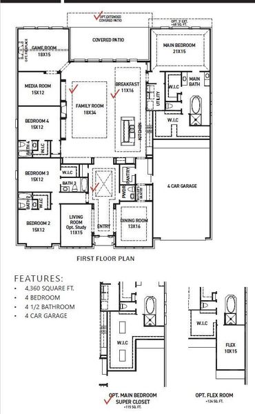Floor plan of property