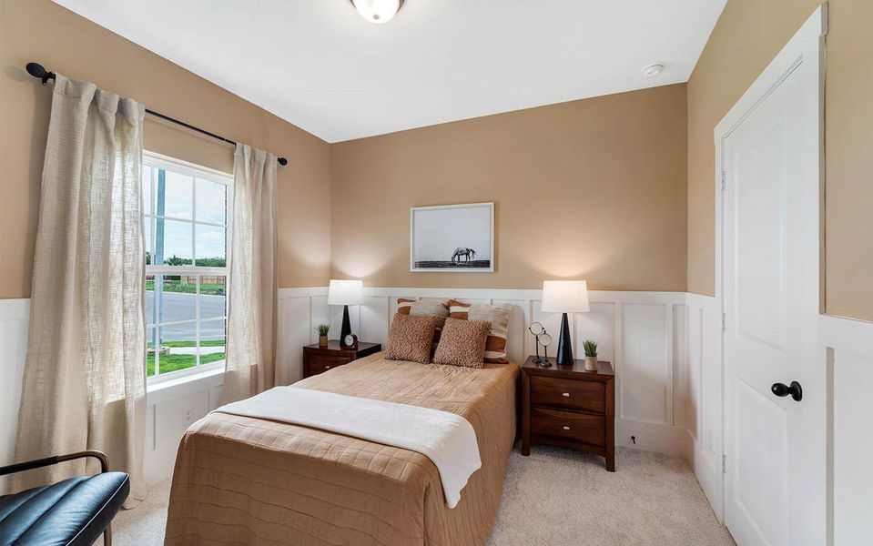 Furnished interior view inside a new home in Pecan Estates, Crosby (Image 3). Furnished interior view inside a new home in Pecan Estates, Crosby (Image 3).