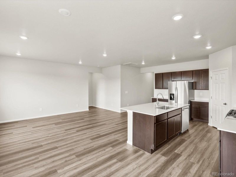 Furnished interior view inside a new home in Poudre Heights: The Lakes Collection, Windsor (Image 7).