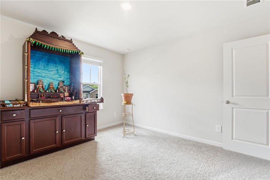 Furnished interior view inside a new home in Vistas at Towne Mill, Canton (Image 43).