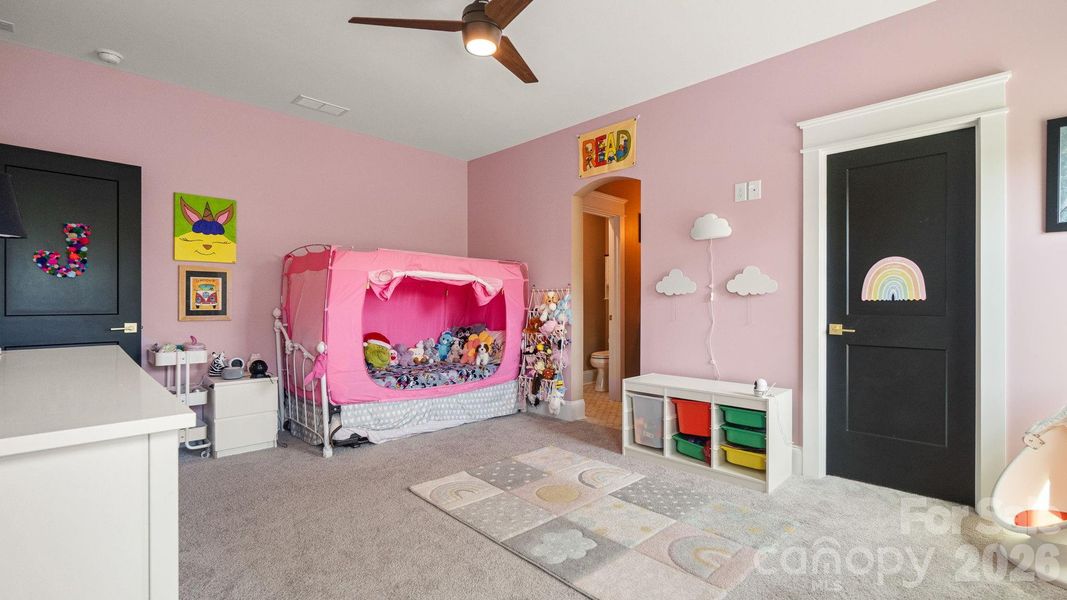 Furnished interior view inside a new home in , York (Image 31).